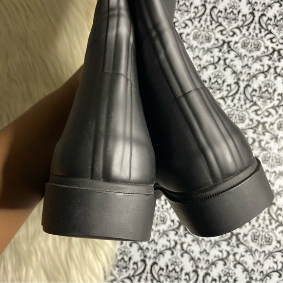 Tory Burch : size 9 : classic ‘sarah’ logo knee high rain winter fall snow boots - Picture 5 of 11